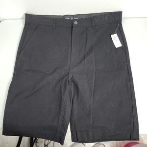 NEW Plus Size 20 shorts Black Old Navy Flat Front Built in Flex Kids Bermuda